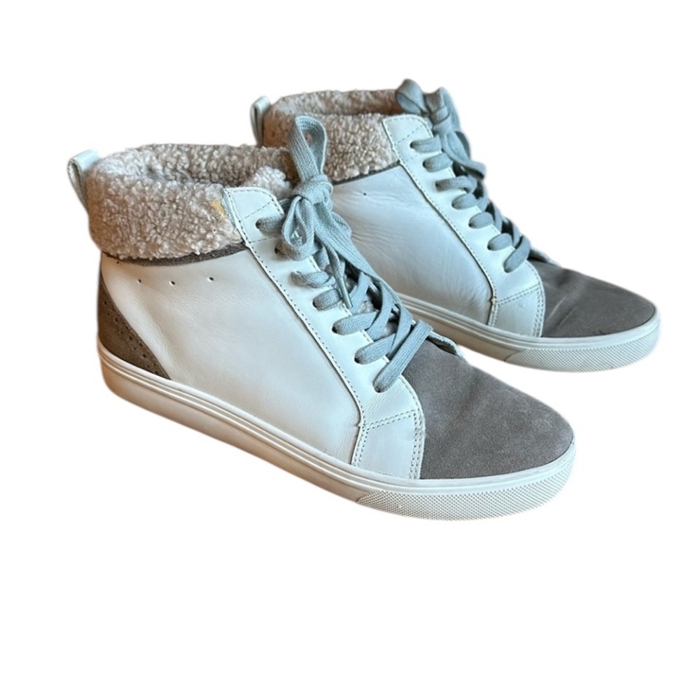 Blondo Giulia high top shearling waterproof sneaker
